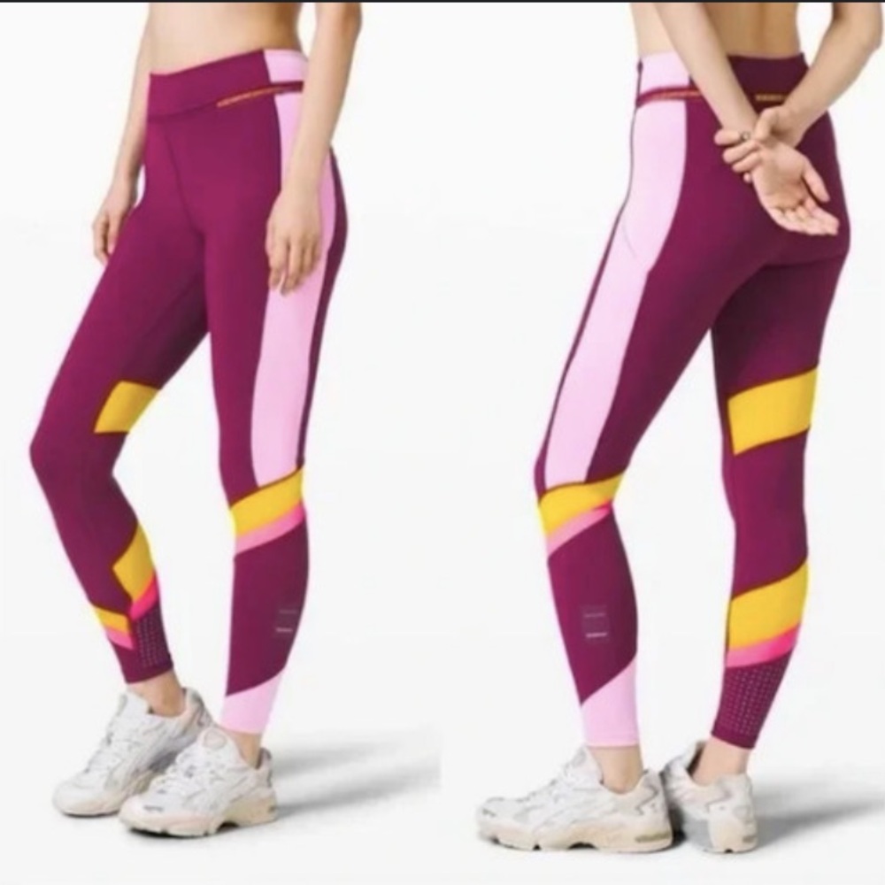 Lululemon Break New Ground Tight lululemon x Roksanda Marvel Honeycomb Pink